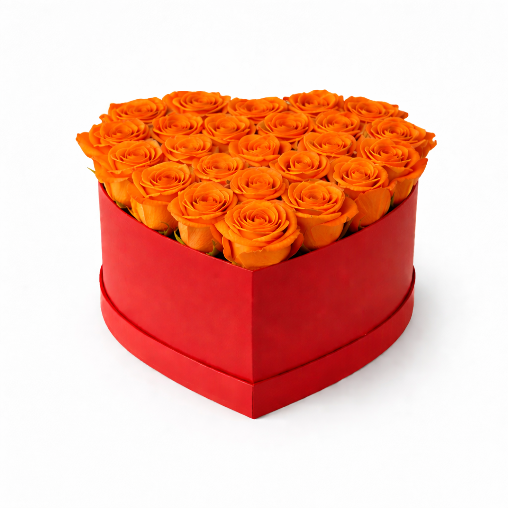 Heart Shaped Flower Box